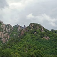 梅雨間の瑞牆山(みずがきやま)