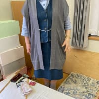 犬と猫との暮らし～三郷和裁教室日～リメイク羽織物できました～