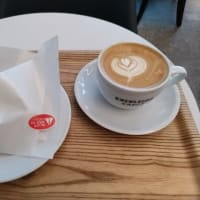 ラテアートがチューリップ！