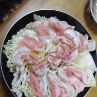 おばさんの料理教室   　白菜と豚肉の塩糀蒸し