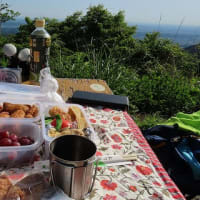  2024-05-17（金）　景信山で朝食を