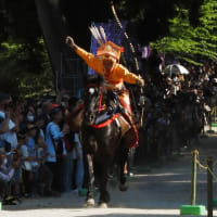 大荒比古神社 七川祭り......流鏑馬 part １