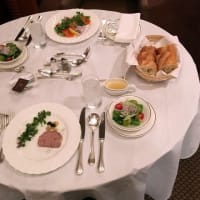 帝国ホテル大阪 ルームサービスで夕食 朝食 ふたりでお出かけ