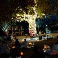 ナイトガーデンで演奏でした(^-^)