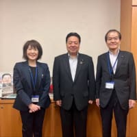北海道の稚内市から、鈴木茂行議長が国会事務所にみえられました