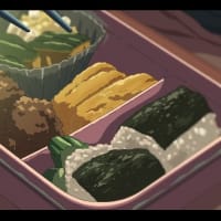 言の葉の庭（弁当）　－　映画に出てくる食事の場面（69）