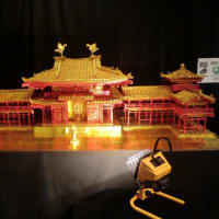 刈谷高校生の折り紙作品の展示会