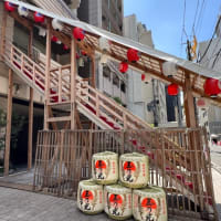 祇園祭　前祭　山鉾建て