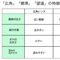 写真基礎 ［ズームレンズを使うときは何ミリの焦点で撮影するか考えましょう。］