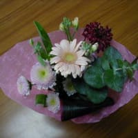 生花のコサージュ