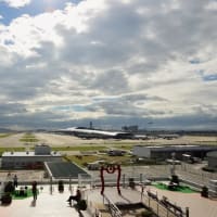 関西国際空港　展望デッキからの眺め