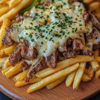 ビーフとフレンチ・フライ