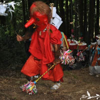 大西神社の鉦踊り