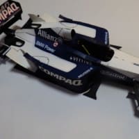 ペーパークラフトF1 Williams FW24を作る－その３