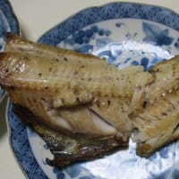 質素に少量-今日も元気----羽根つき餃子、一刻堂のラーメン、ブドウ、豚肉の生姜焼き、ホッケの塩焼き、メロン