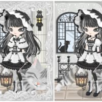 ニコッとタウン　2025年2月(5) 銀灰色の仔猫 ～Chic Lolita Mini Dress～