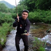  初めての渓流釣り