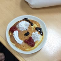 父の日のホットケーキ