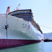 新日本海フェリー「けやき」進水