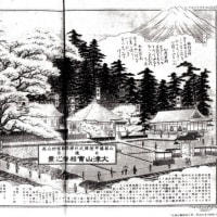 北杜市武川町　実相寺の櫻　故画