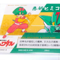 魔神英雄伝ワタル・下敷き＆プラモ＆カード