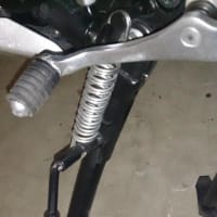 サイドスタンド補修完了