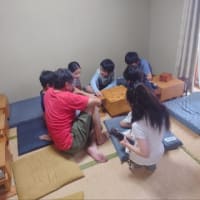 8月3日、初心者、子供教室と川口大野教室の風景