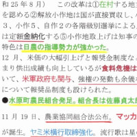 「大地主・市島邸の物語　73」　市島家の天朝山売却問題・農地改革・市島家の米倉売却　1947年