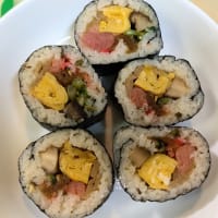 パパイヤの漬け物　＆　恵方巻き