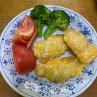 おばさんの料理教室　　スケソウダラのピカタ 