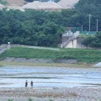 多摩川夕景３