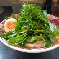 【壱丁目ラーメン】梅野菜あさり鶏塩ラーメン。