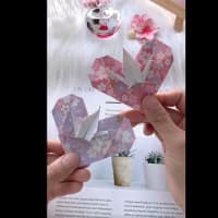 #lover #heart  #art #origami #youtubeshort #youtube #foryou #youtubeshorts #ytshorts#千纸鹤#心