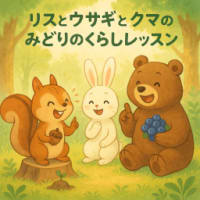 リスとウサギとクマの みどりのくらしレッスン