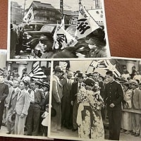 ベルリン五輪（1936年）200m平泳ぎ金メダル、福岡市出身・葉室鐵夫選手の福岡市凱旋写真など