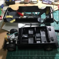 ⑨マイクロエース　モーターライズプラモデルのラジコン化