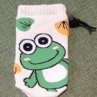 カエルのペットボトルカバー