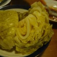 蒸しキャベツ