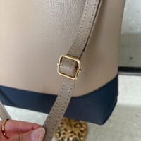 グランデ☆バイカラー縦長トートBAG