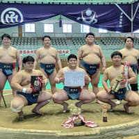 第４２回全日本大学選抜相撲宇和島大会に審判長として出席