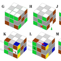 ルービックキューブ　3×3×3　世界配色 その4