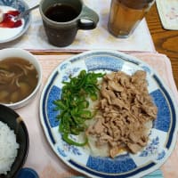 男の作る朝食 No2224 豚の生姜焼き