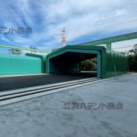 【スライドテント】大きな倉庫にも