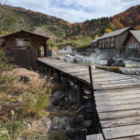 紅葉の八幡平、玉川温泉、宝仙湖、仙岩峠ドライブ