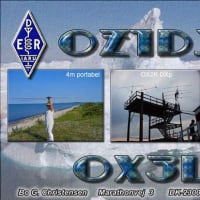 北極のグリーンランド「OX3LX」局と2バンド交信
