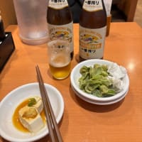 火曜日帰りは日高屋さん。
