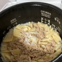 筍とツナ缶の炊き込みご飯