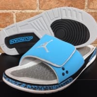 AIR JORDAN 3 SLIDE (Dark Powder Blue/White/Grey/Black)