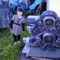 大きな鬼瓦