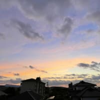 ある日の夕空・・・5/25